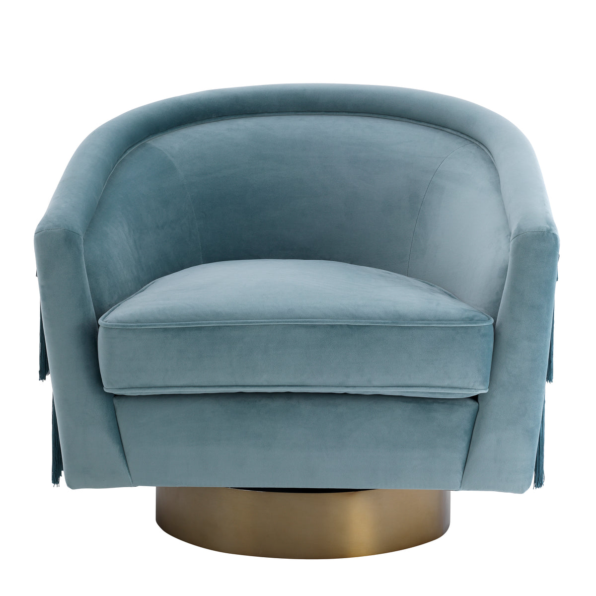 Eichholtz Living Swivel Chair Le Vante Blue House of Isabella UK