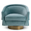 Eichholtz Living Swivel Chair Le Vante Blue House of Isabella UK