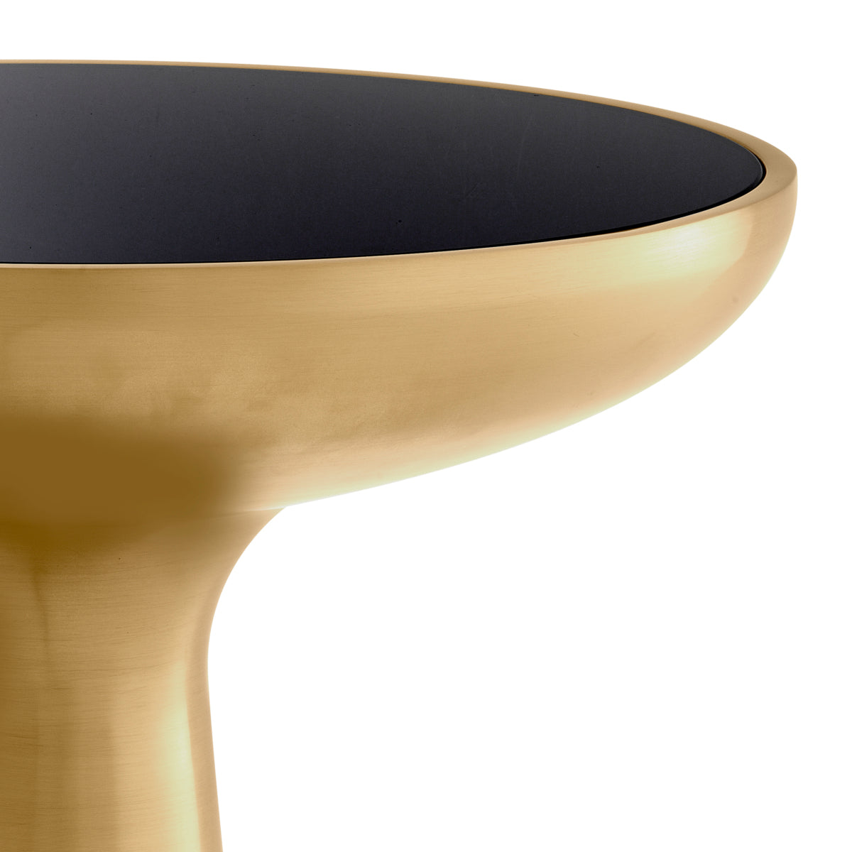 Eichholtz Living Side Table Lindos Low Brass House of Isabella UK
