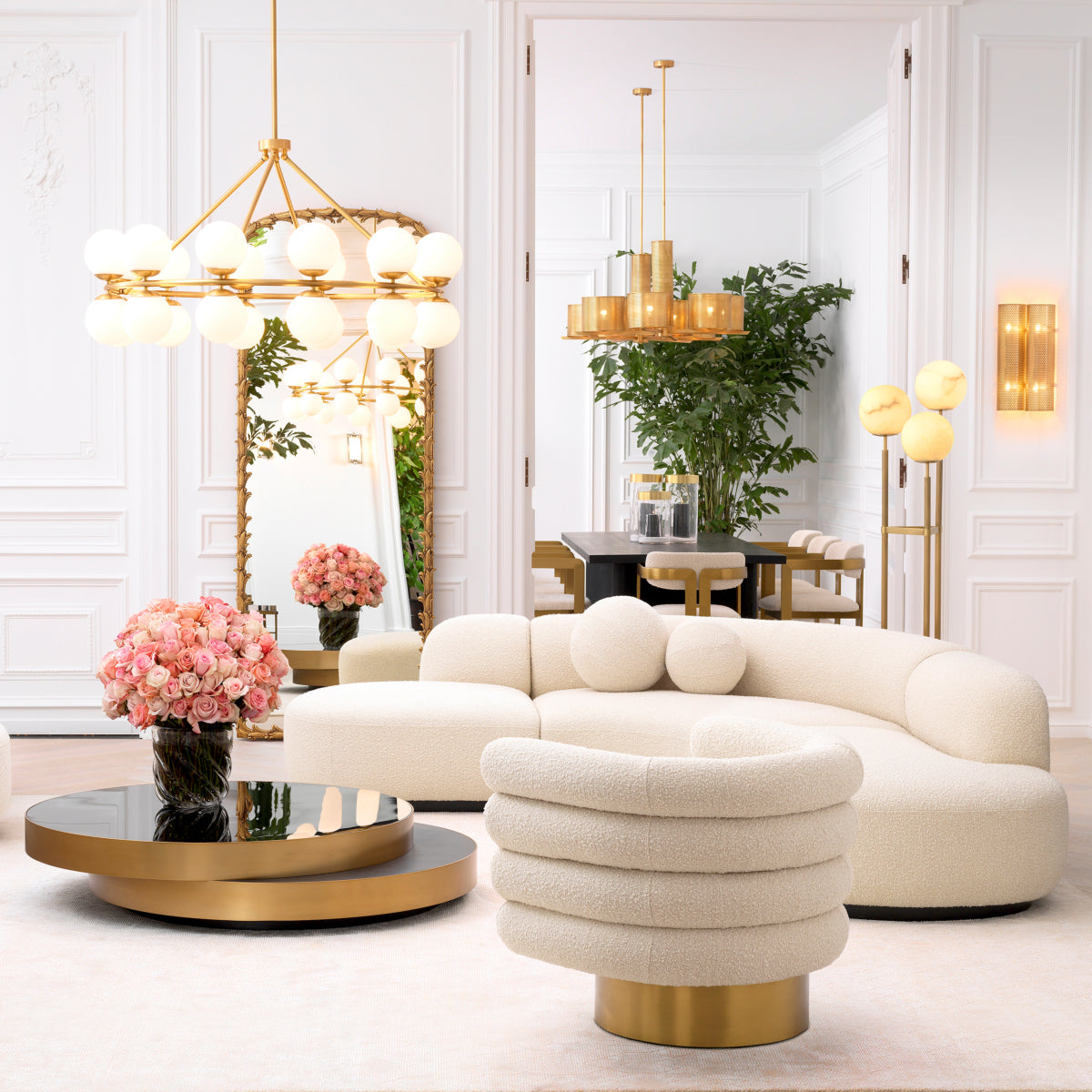 Eichholtz Living Sofa BjÃƒÂ¶rn L House of Isabella UK