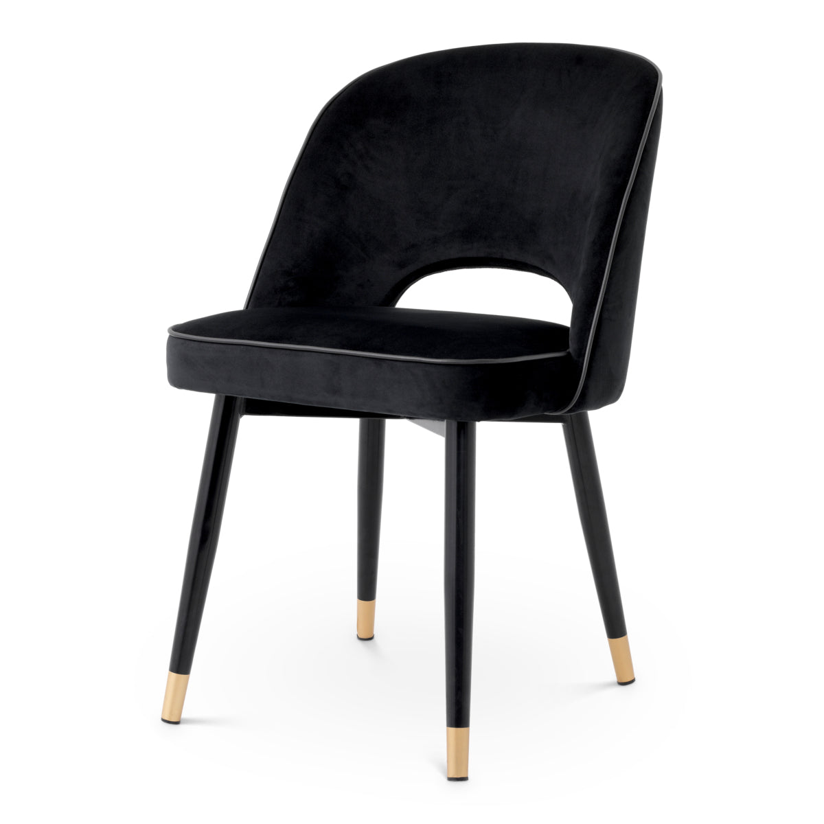 Eichholtz Dining Dining Chair Cliff set of 2 Black House of Isabella UK
