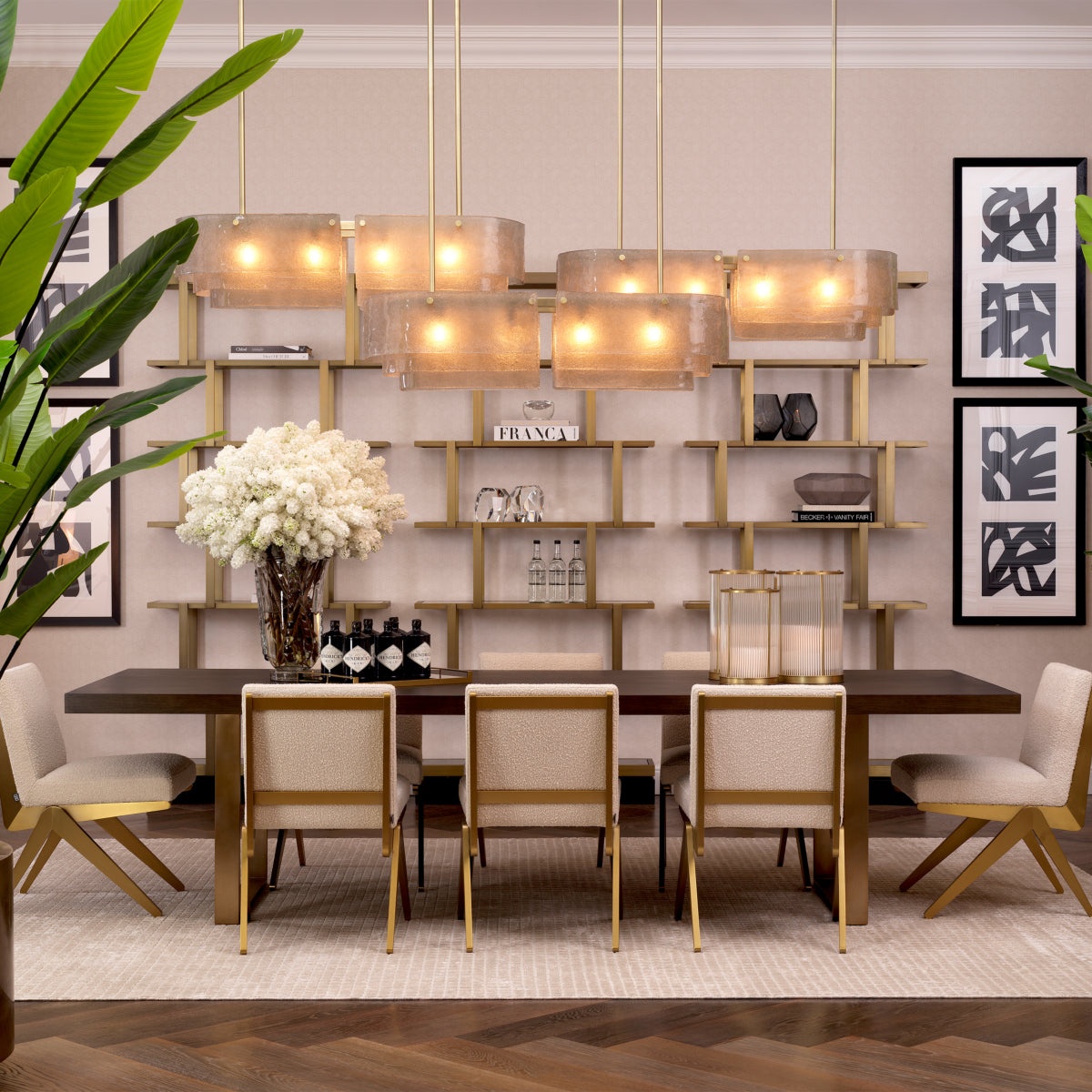 Eichholtz Lighting Chandelier Joy of Light House of Isabella UK