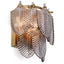 Eichholtz Lighting Wall Lamp Verbier Light brushed brass finish | smoke glass House of Isabella UK
