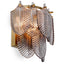 Eichholtz Lighting Wall Lamp Verbier Light brushed brass finish | smoke glass House of Isabella UK