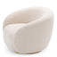 Eichholtz Living Swivel Chair Brice Bouclé Cream House of Isabella UK