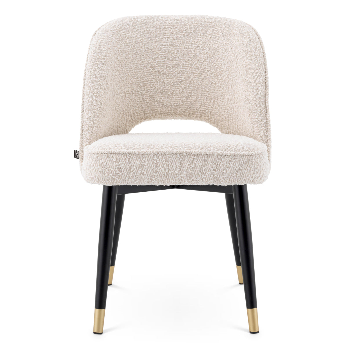 Eichholtz Dining Dining Chair Cliff set of 2 Bouclé cream House of Isabella UK