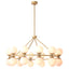 Eichholtz Lighting Chandelier Hutchinson Antique Brass House of Isabella UK