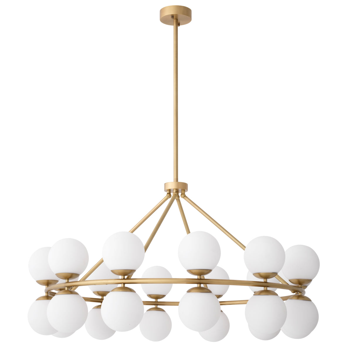 Eichholtz Lighting Chandelier Hutchinson Antique Brass House of Isabella UK