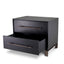 Eichholtz Living Side Table Canova Charcoal Grey Oak Veneer House of Isabella UK