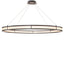 Eichholtz Lighting Chandelier Damien XL Bronze & Frosted Glass House of Isabella UK