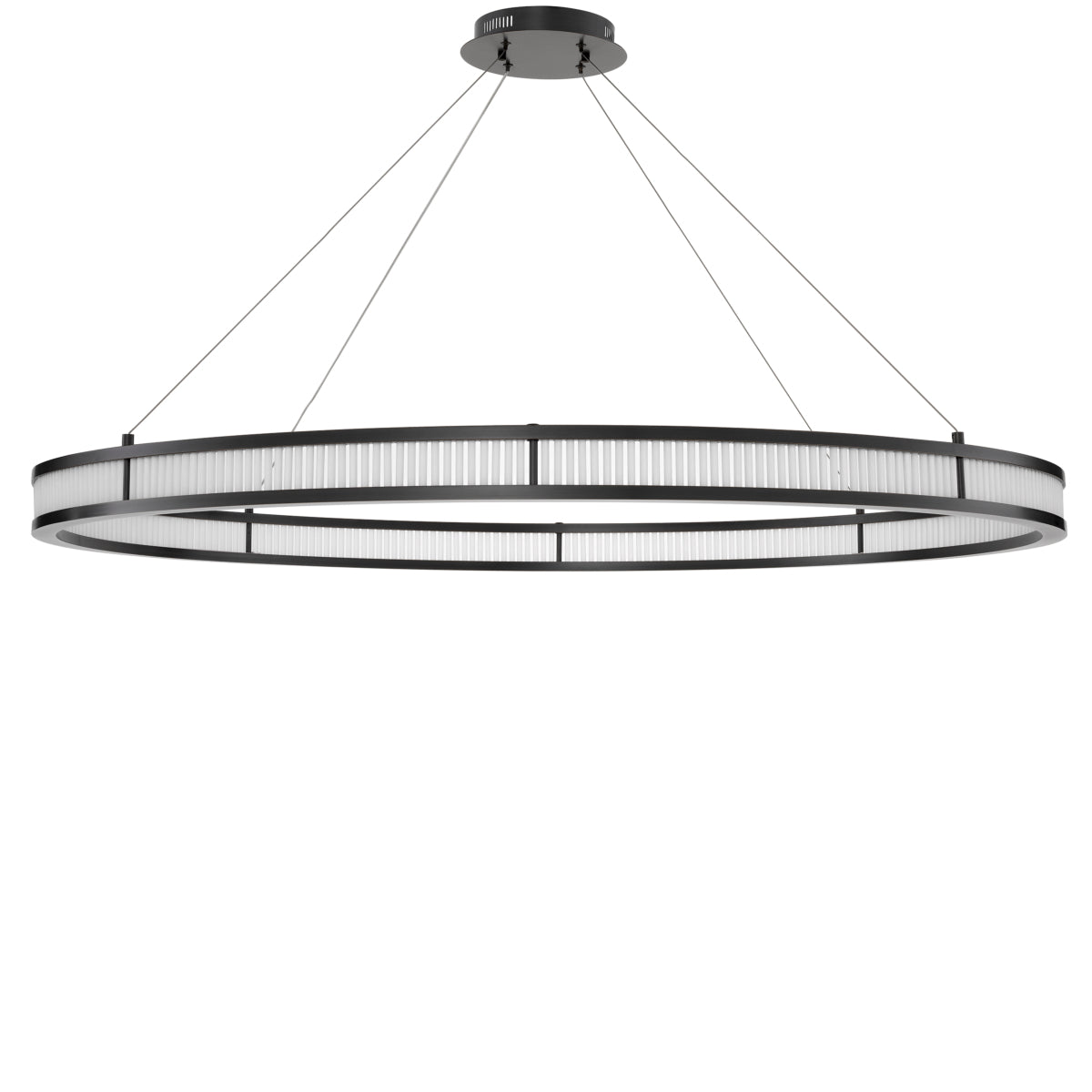 Eichholtz Lighting Chandelier Damien XL Bronze & Frosted Glass House of Isabella UK