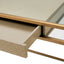 Eichholtz Living Desk Napa Valley Woven washed oak veneer House of Isabella UK