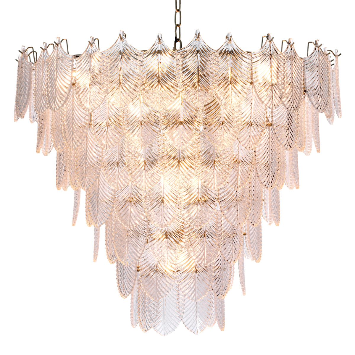 Eichholtz Lighting Chandelier Verbier L Nickel House of Isabella UK