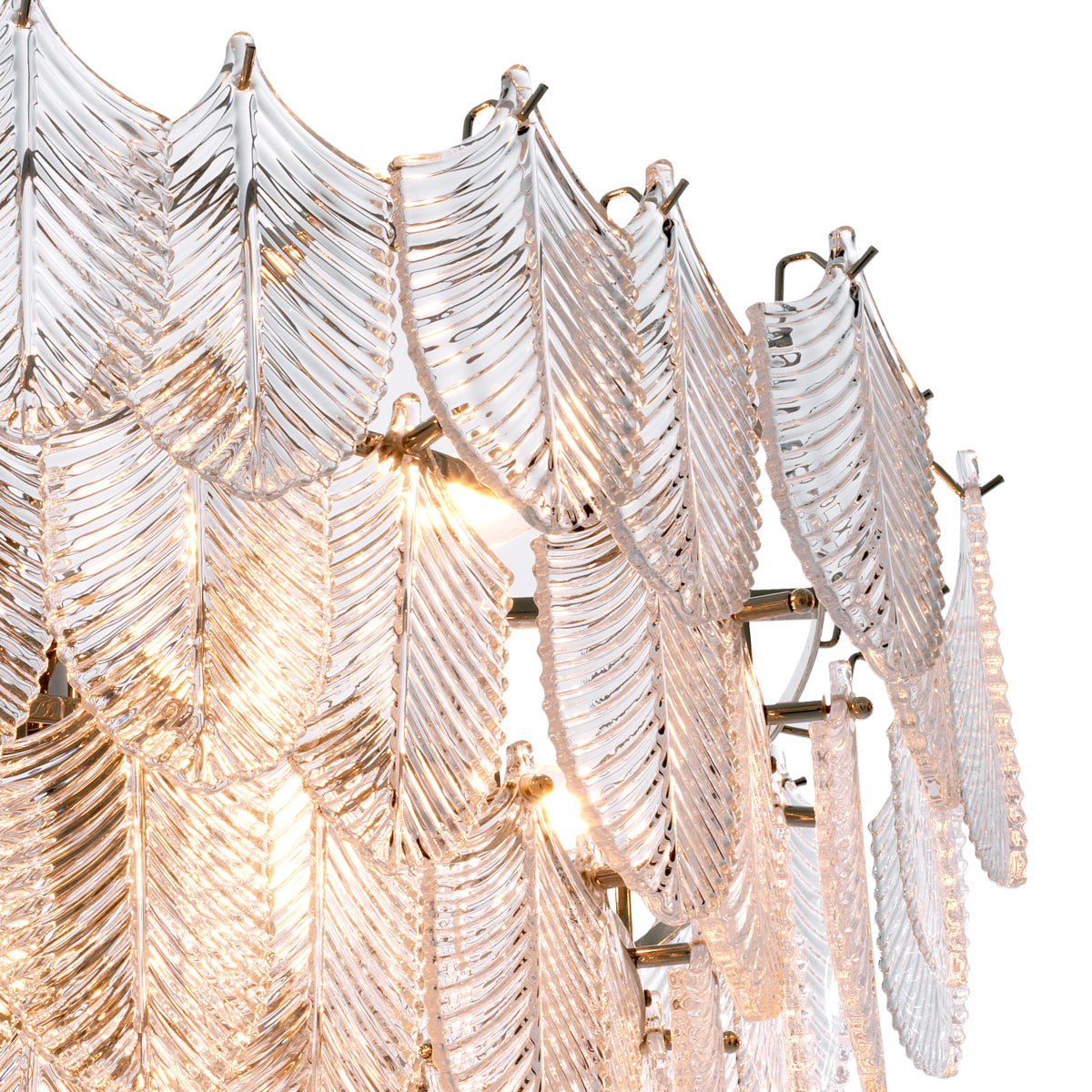 Eichholtz Lighting Chandelier Verbier L Nickel House of Isabella UK