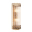 Eichholtz Lighting Wall Lamp Gulf L Antique brass finish | clear glass House of Isabella UK