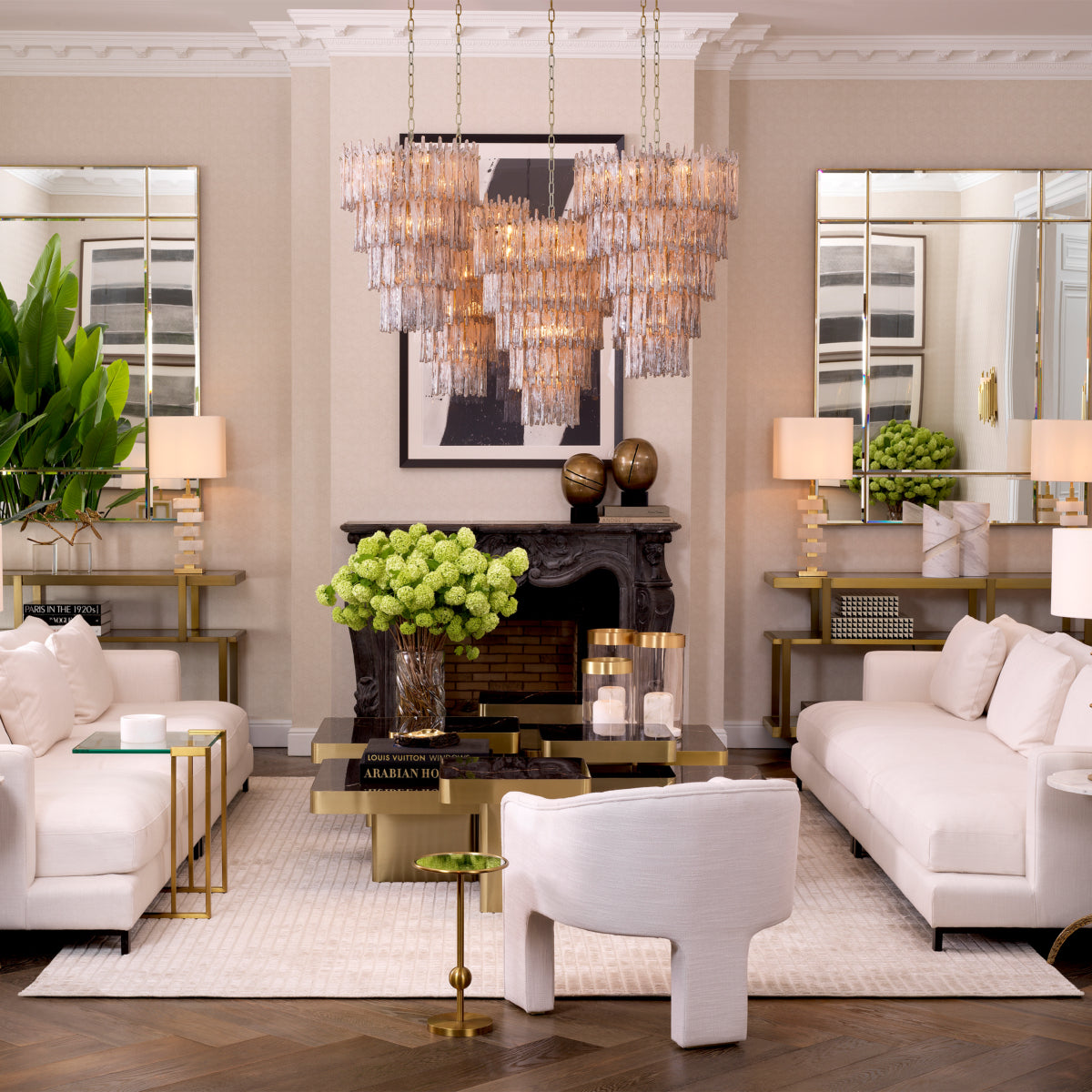 Eichholtz Lighting Chandelier Saint Roch L House of Isabella UK