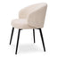 Eichholtz Dining Dining Chair Lloyd with arm set of 2 Bouclé cream House of Isabella UK
