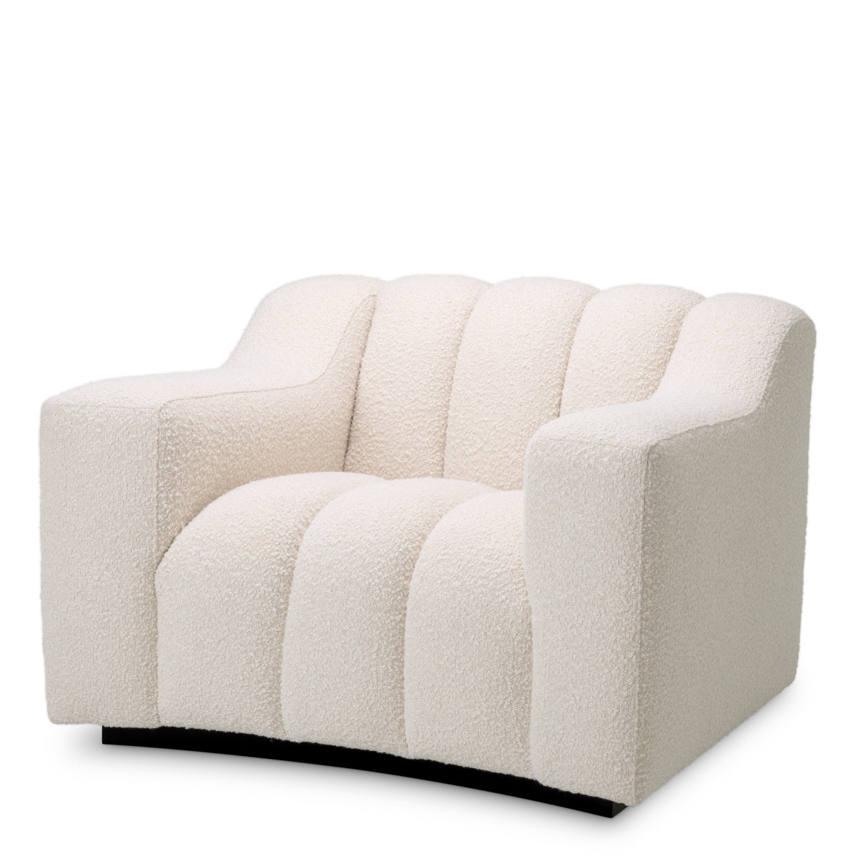 Eichholtz Living Chair Kelly Bouclé cream House of Isabella UK