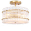 Eichholtz Lighting Ceiling Lamp Ruby round Antique brass finish House of Isabella UK