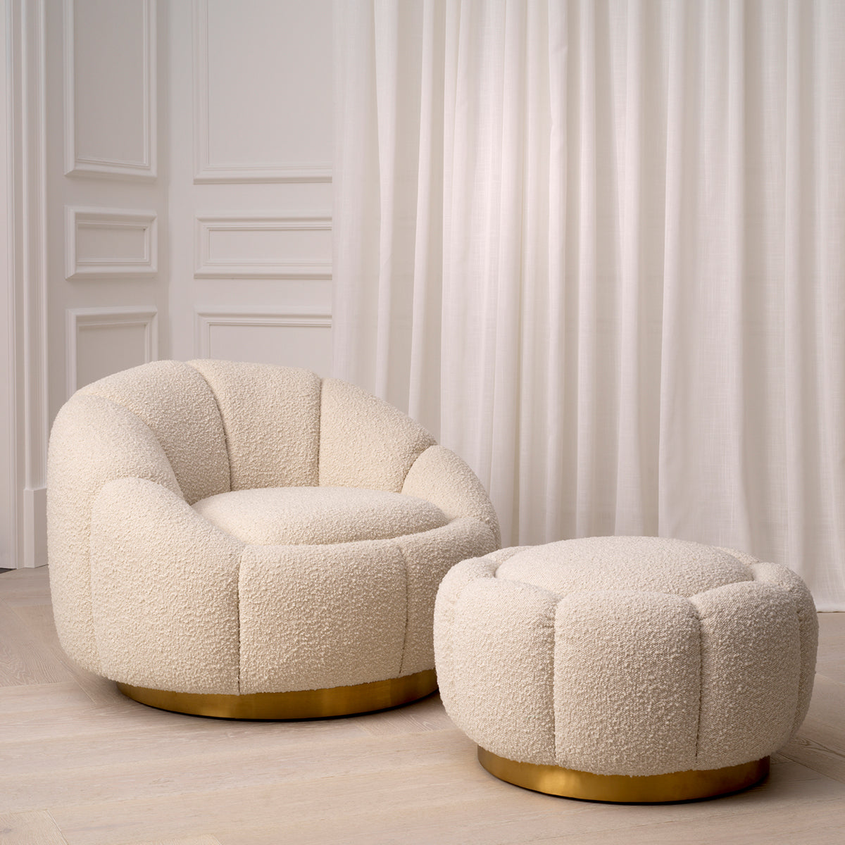 Eichholtz Living Swivel Chair Inger House of Isabella UK