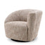 Right Mademoiselle Beige Black Swivel Base
