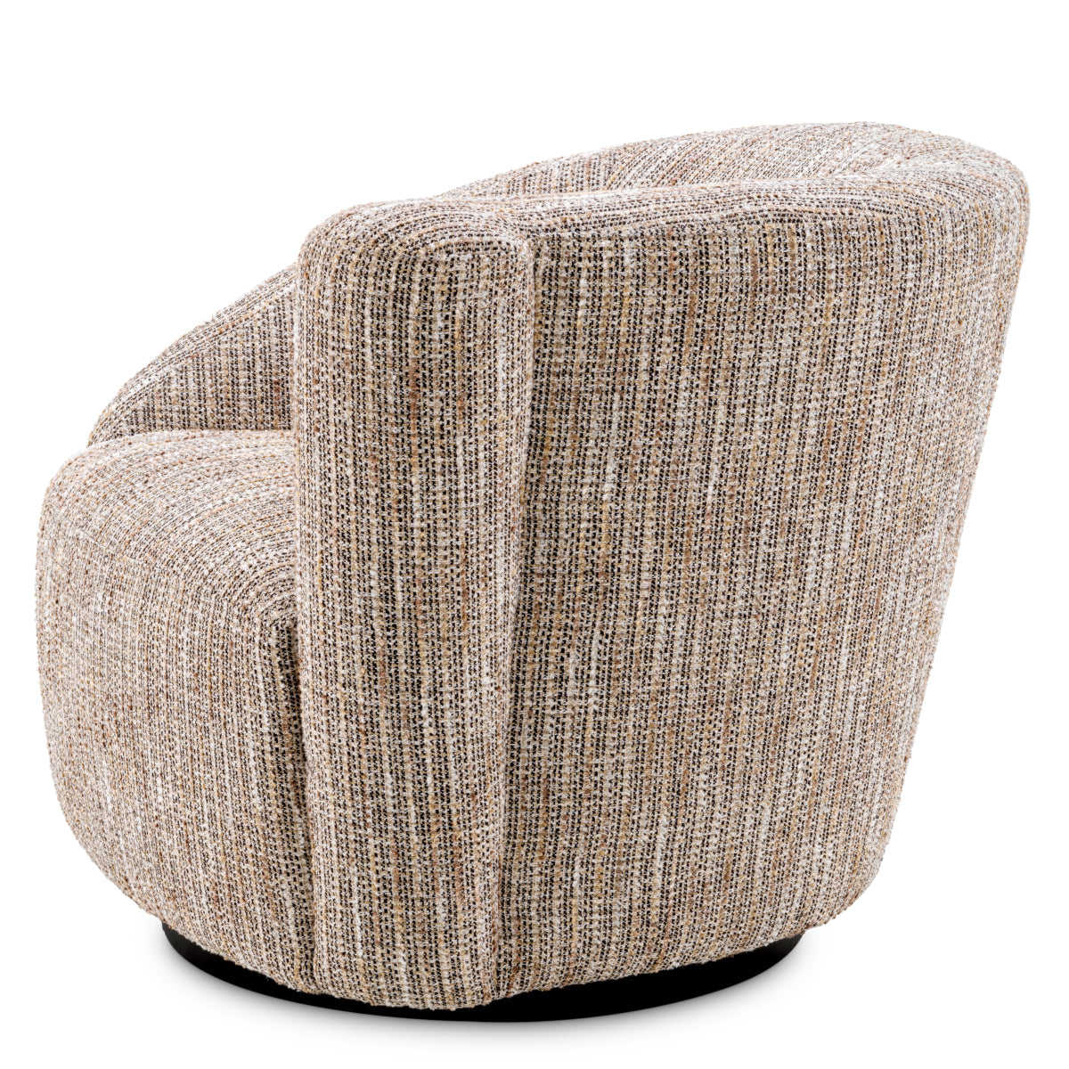 Right Mademoiselle Beige Black Swivel Base