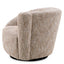 Right Mademoiselle Beige Black Swivel Base