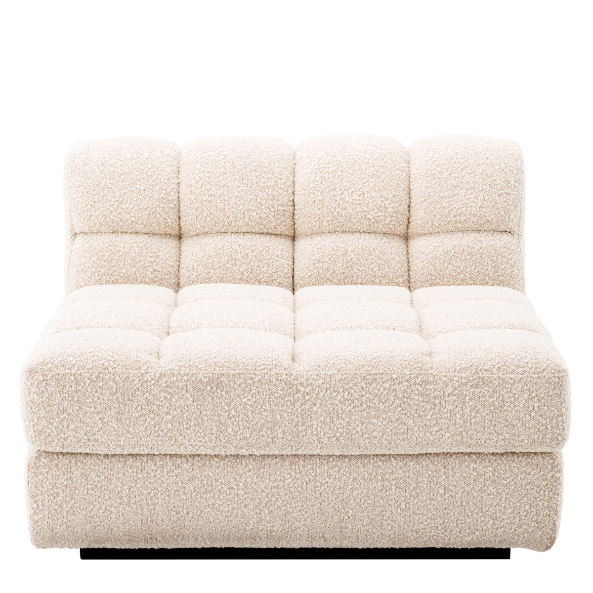 Eichholtz Living Modular Sofa Dean - Middle Bouclé cream | black base House of Isabella UK