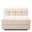 Eichholtz Living Modular Sofa Dean - Middle Bouclé cream | black base House of Isabella UK