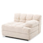 Right Boucle Cream Black Base