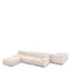 Right Boucle Cream Black Base