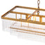 Eichholtz Lighting Chandelier East rectangular House of Isabella UK