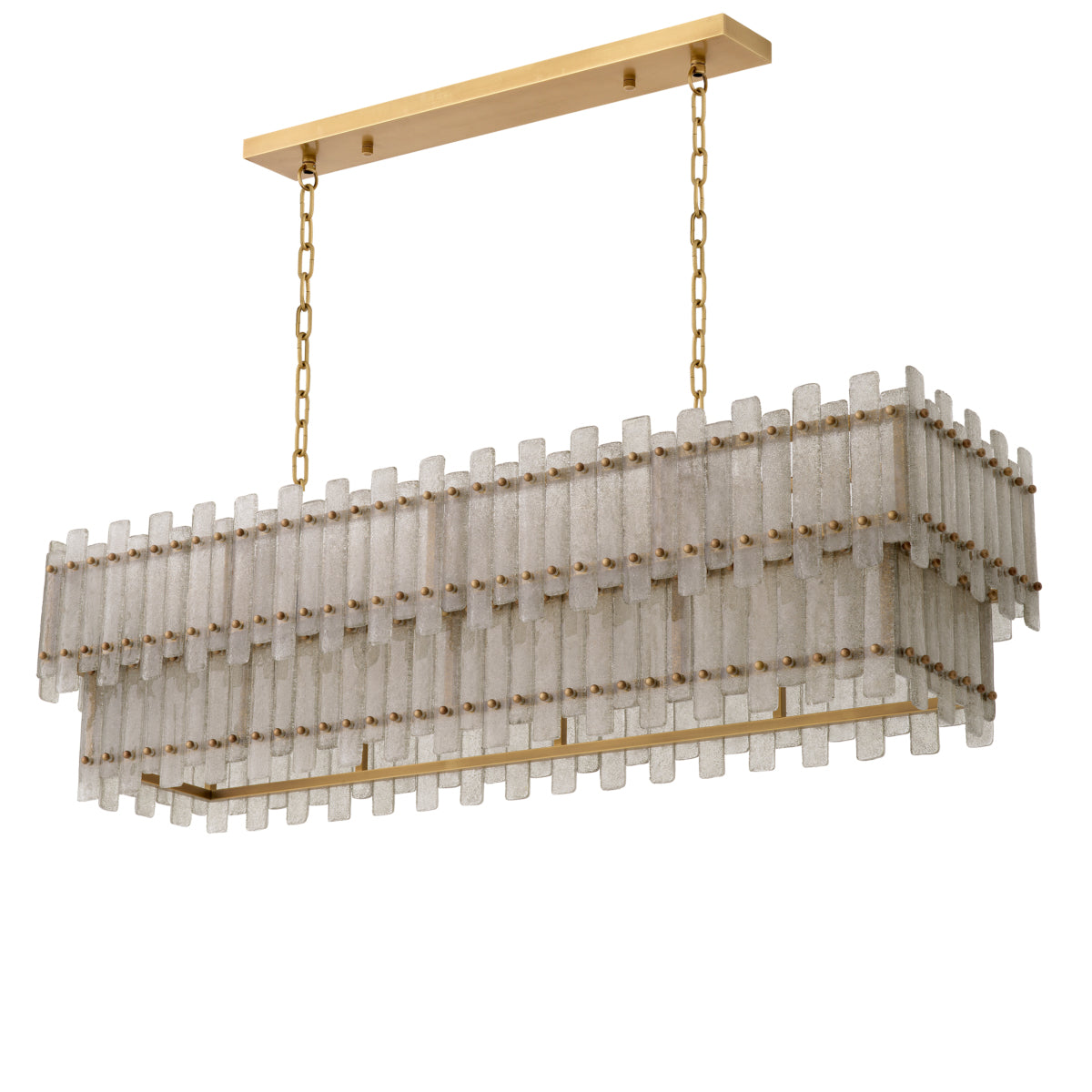 Eichholtz Lighting Chandelier Caprera rectangular House of Isabella UK