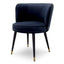 Eichholtz Dining Savona Midnight Blue Velvet Dining Chair Grenada House of Isabella UK