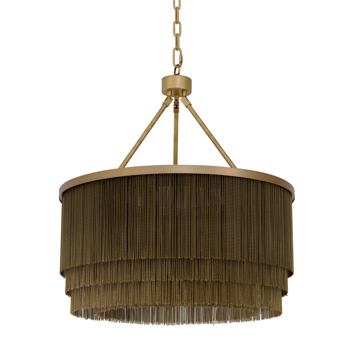 Eichholtz Lighting Chandelier Tissot S Antique brass finish House of Isabella UK