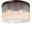 Bronze highlight finish clear glass