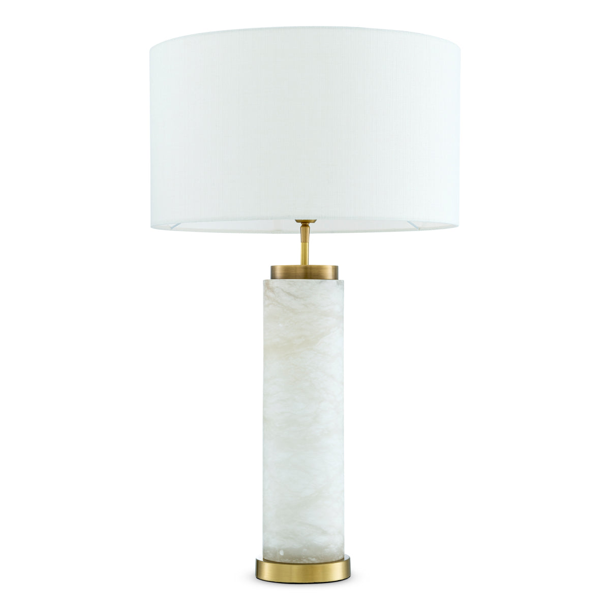 Eichholtz Lighting Table Lamp Lxry Alabaster | antique brass finish House of Isabella UK