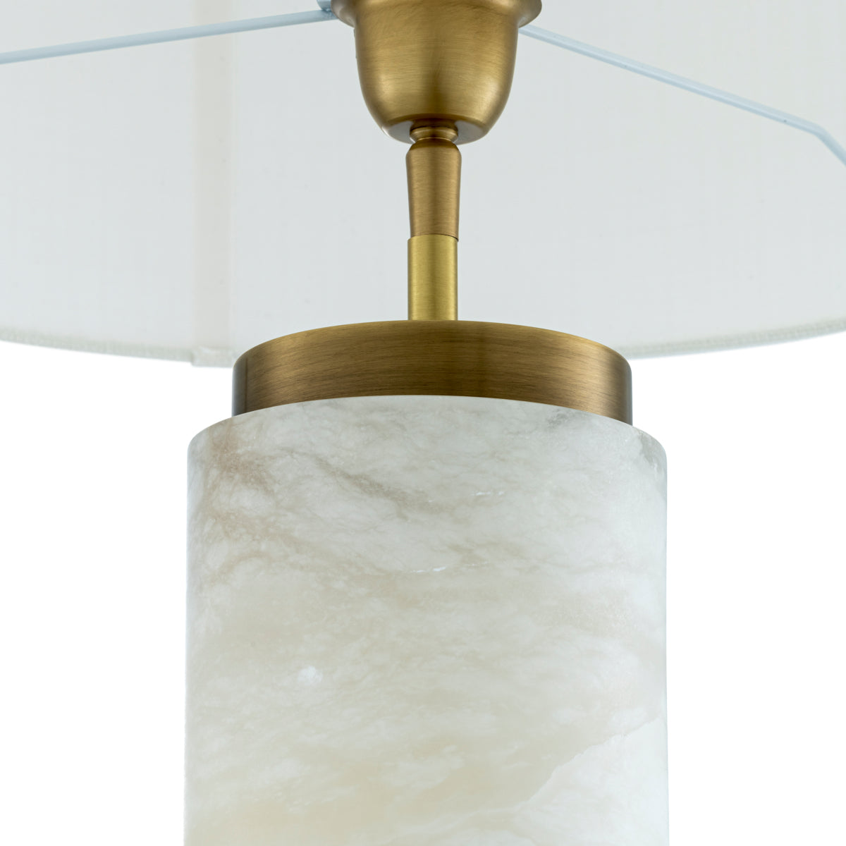 Eichholtz Lighting Table Lamp Lxry Alabaster | antique brass finish House of Isabella UK