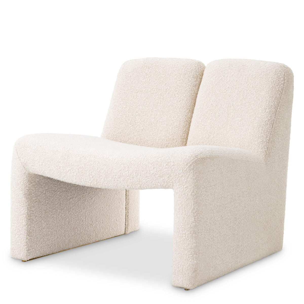 Eichholtz Living Chair Macintosh Bouclé Cream House of Isabella UK