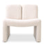 Eichholtz Living Chair Macintosh Bouclé Cream House of Isabella UK