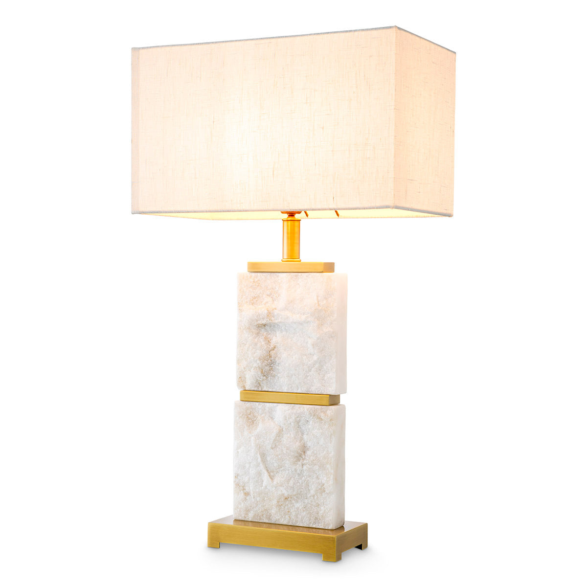 Eichholtz Lighting Table Lamp Newton L Antique brass finish House of Isabella UK