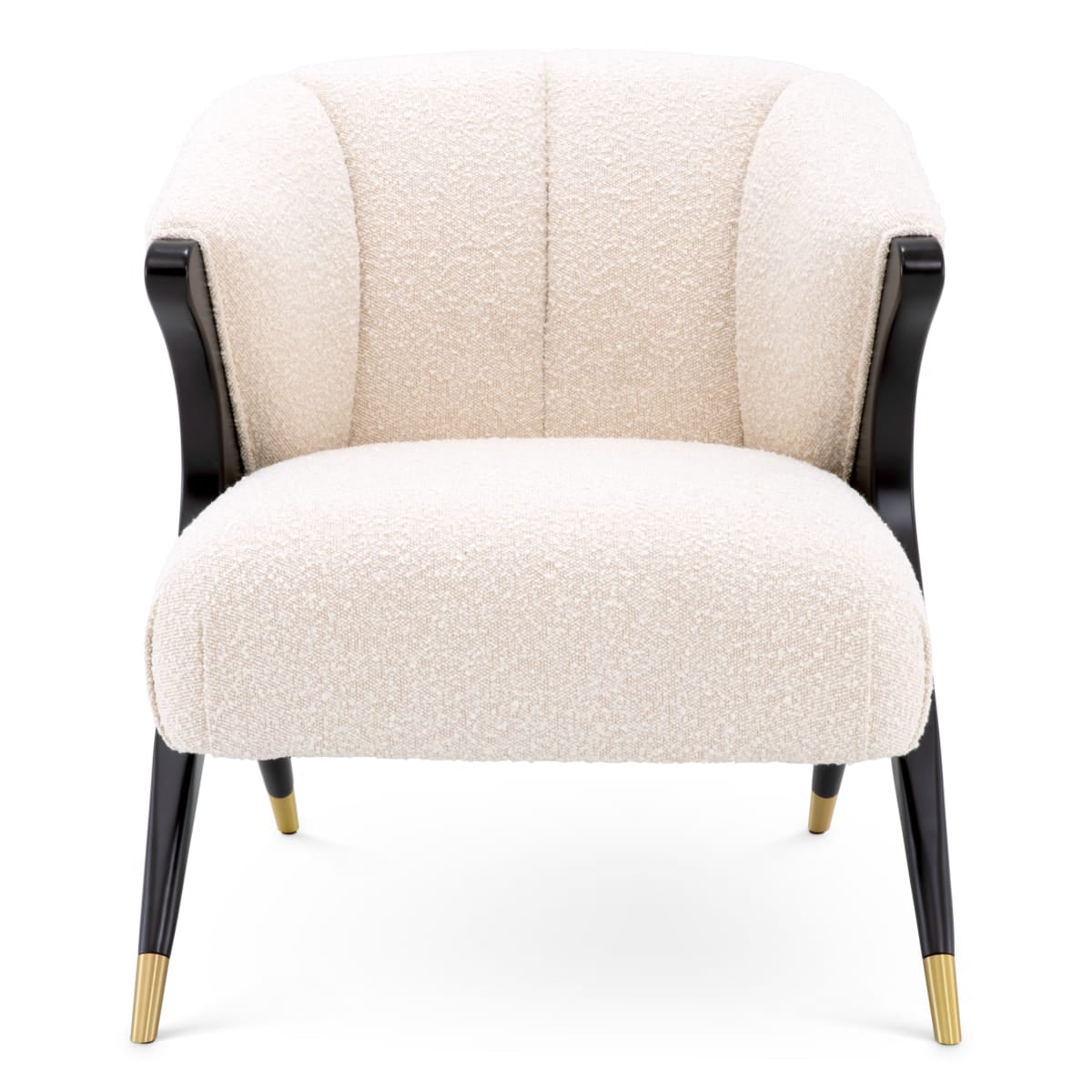 Eichholtz Living Chair Pavone - Boucle Cream House of Isabella UK