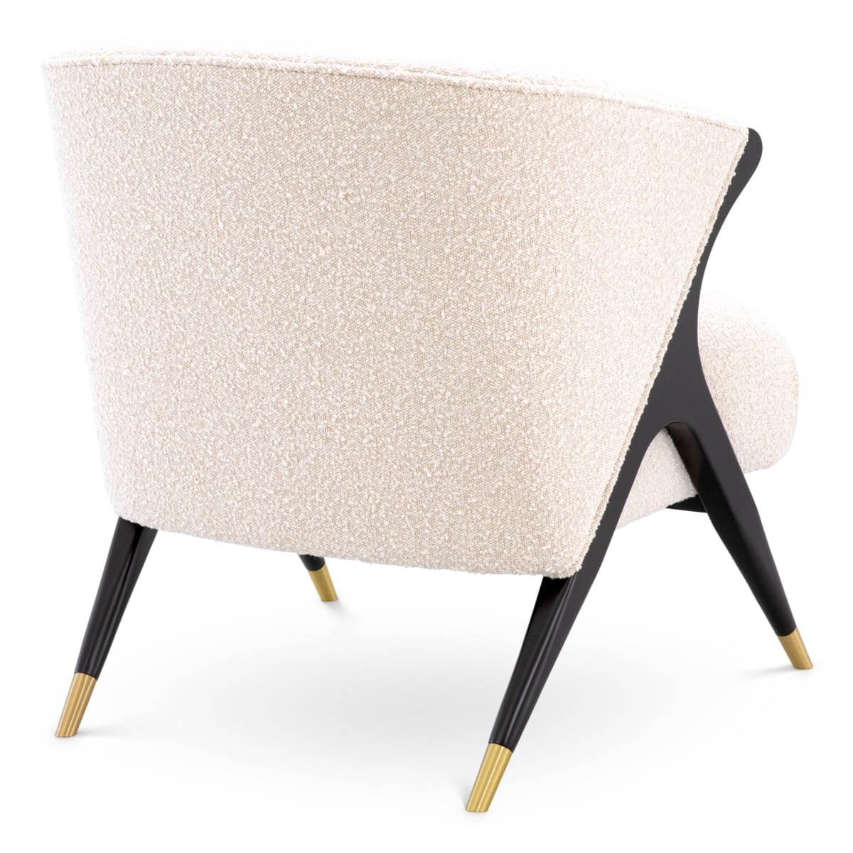Eichholtz Living Chair Pavone - Boucle Cream House of Isabella UK