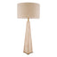 Eichholtz Lighting Table Lamp Benson Travertine | antique brass finish House of Isabella UK