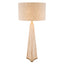 Eichholtz Lighting Table Lamp Benson Travertine | antique brass finish House of Isabella UK
