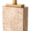 Eichholtz Lighting Table Lamp Newton L Travertine House of Isabella UK