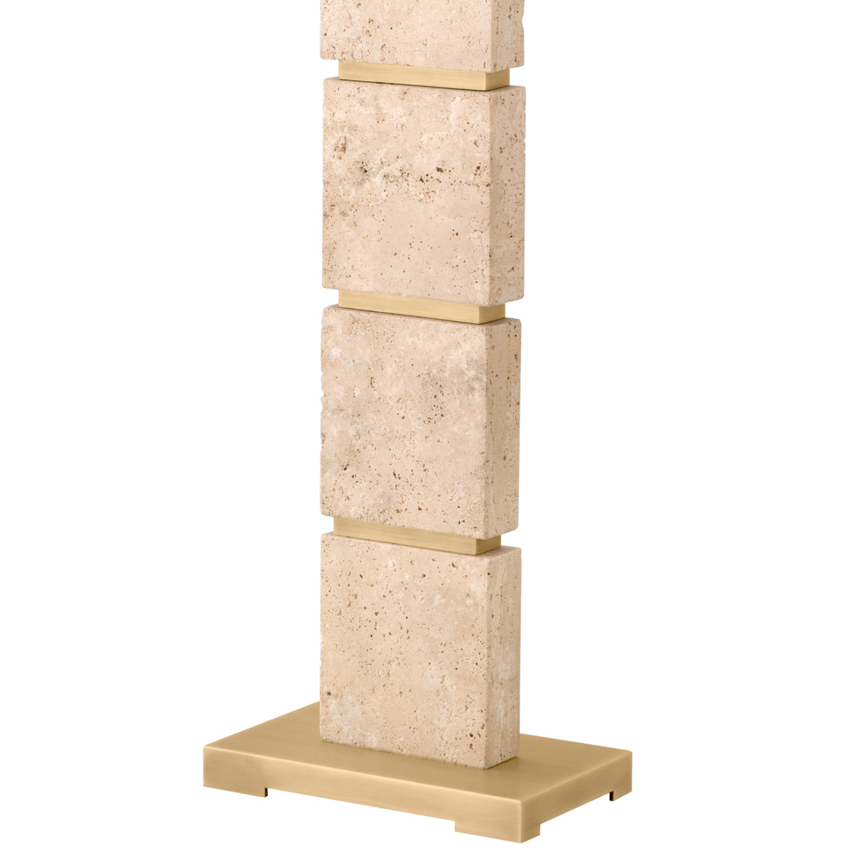 Eichholtz Lighting Floor Lamp Newton Travertine House of Isabella UK