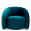 Eichholtz Living Swivel Chair Novelle Savona sea green velvet | savona turquoise velvet | savona blue velvet | swivel base House of Isabella UK