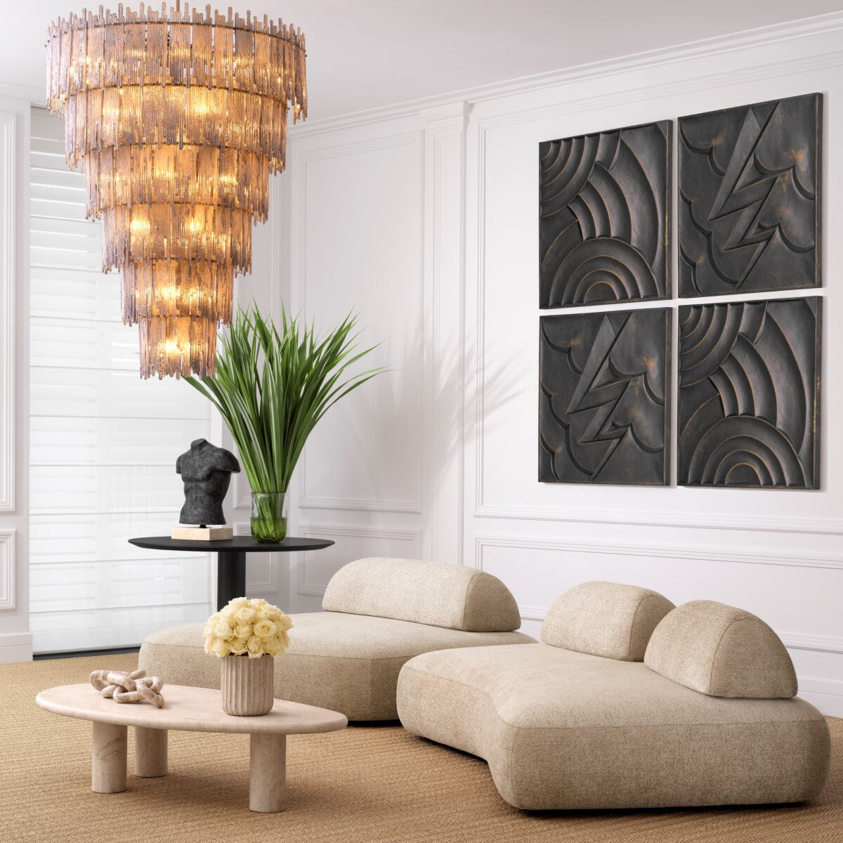Eichholtz Lighting Chandelier Saint Roch XXL House of Isabella UK