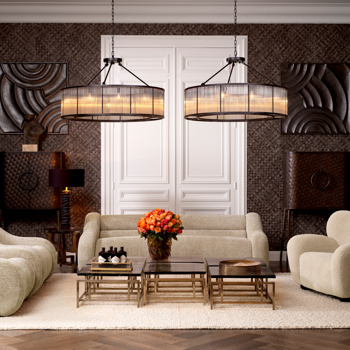 Eichholtz Lighting Ceiling Lamp Bernardi XL House of Isabella UK